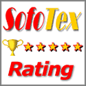 Rated at 5 stars on SofoTex.com